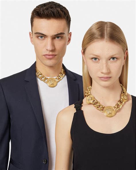 buy versace gold chain|custom solid gold versace necklace.